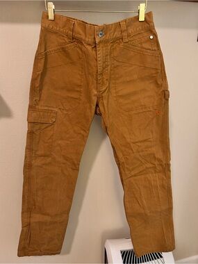 Vissla Men's Carpenter Pants in Brown - Classic Workwear Style